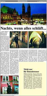 Arthur P. Zapf - ARTtours-Bremen - Syker Kreiszeitung